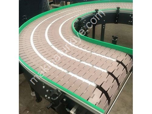 100X400 Cm Wire Mesh Modular Belt Conveyor System