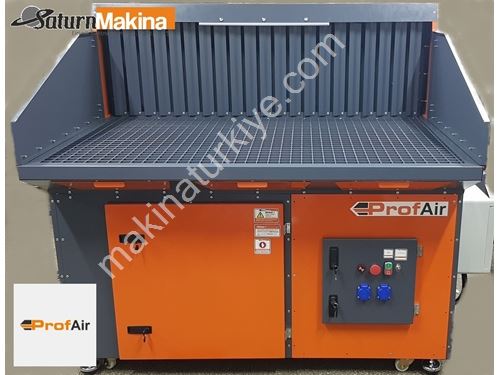 2000 m3/H Air Cleaning Grinding And Welding Table