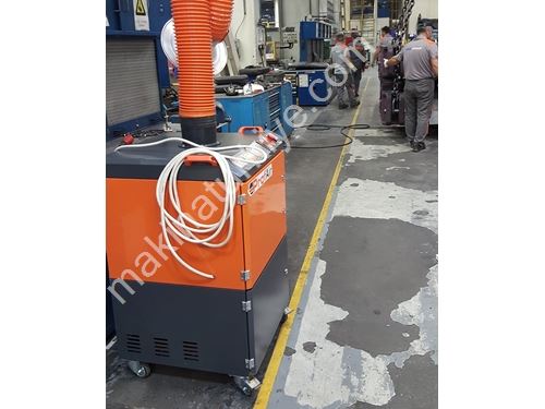 2800 m3/H Single Arm Dust And Welding Fume Extraction Machine