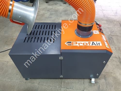 160 mm 2 Meter Single Arm Dust And Welding Fume Extraction Machine