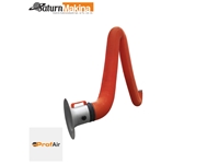Ø160mm 3 Meter Acrobat Arm and Mounting Bracket Dust Smoke Chip Extractor Arm - 0