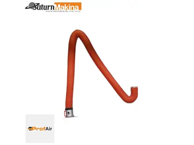 Ø160mm 4 Meter Acrobat Arm and Mounting Bracket Dust Smoke Chip Extractor Arm