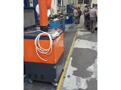 2800 m3 / Hour Single Arm Dust and Welding Fume Extraction Machine - 5