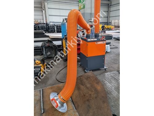 4300 m3 / Hour Double Arm Dust and Welding Fume Extraction Machine