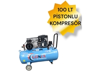 100 Litre Pistonlu Hava Kompresörü - 0