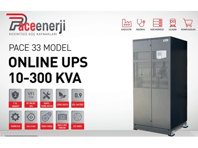 15 kVA (12000 W) Online UPS Güç Kaynağı - 1