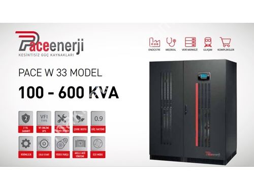 400 kVA (360000 W) Online UPS Güç Kaynağı