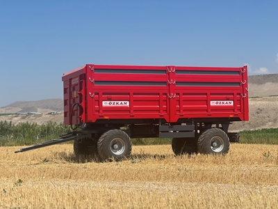 Прицеп с четырьмя колесами с амортизатором - 1