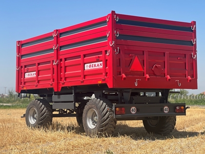 Прицеп с четырьмя колесами с амортизатором - 7