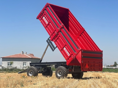 4-Wheel Dump Trailer - 0