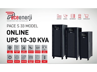 15 kVA (15000 W) Online UPS Güç Kaynağı - 1