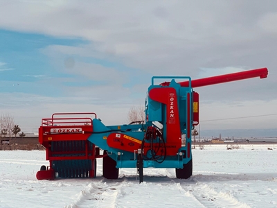 Pulp Spiral Automatic Pumpkin Watermelon Harvesting Machine - 1