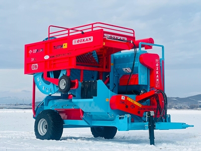 Pulp Spiral Automatic Pumpkin Watermelon Harvesting Machine - 3