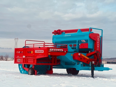 Pulp Spiral Automatic Pumpkin Watermelon Harvesting Machine - 4