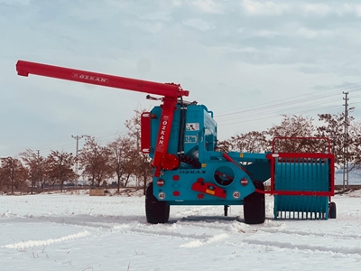 Pulp Spiral Automatic Pumpkin Watermelon Harvesting Machine - 7