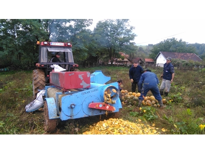 Yıkamalı Kabak Karpuz Hasat Makinası - 0