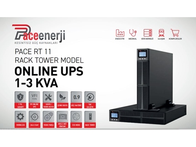 Источник бесперебойного питания Rack Tower Online UPS 2 кВА (1800 Вт) - 1