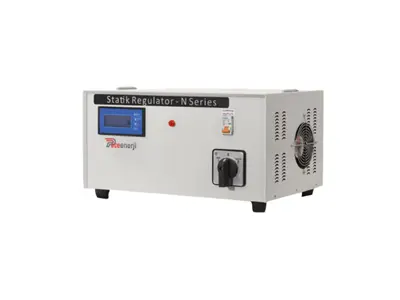 1-200 kVA Mikro İşlemcili Monofaze Servo Statik Regülatör