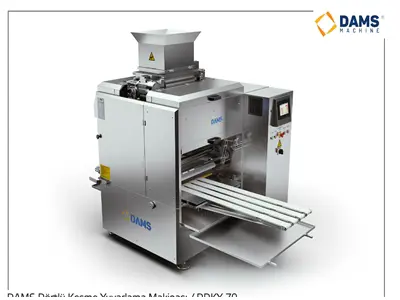 7000 Pieces / Hour 4 Row Dough Cutting And Weighing Machine