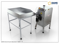 2 kW Brot Schneide-/Teilmaschine mit Zuführung
