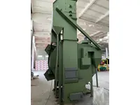 2 Turbinen hängende Sandstrahlmaschine
