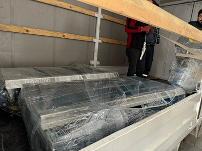 Machine de séparation magnétique des déchets à nettoyage automatique par blocs naturels - 2