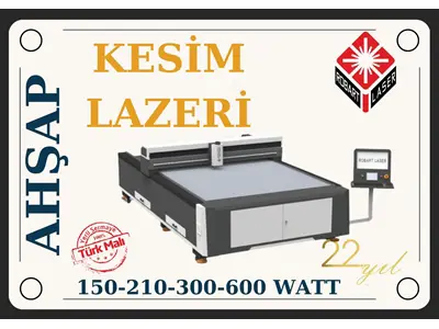 150 Watt 2100 X 3100 Sheet Laser Cutting Machine