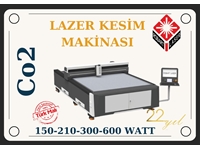 150 Wat 2100 X 3100 Tabla Lazer Kesim Makinası - 6