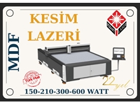 150 Wat 2100 X 3100 Tabla Lazer Kesim Makinası - 1