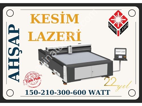 600 Wat 2100 X 3100 Tabla Lazer Kesim Makinası