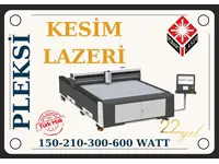 150 Wat Pleksi Lazer Kesim Makinası |Robart Lazer