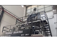 1300 mm Dikey Döner Kule A-B-A Poşet Filmi Üretim Makinası - 2