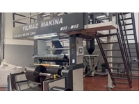 1300 mm Dikey Döner Kule A-B-A Poşet Filmi Üretim Makinası - 4