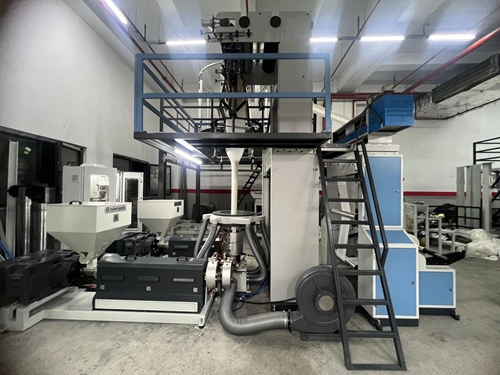 800 mm Vertical Rotary Tower A-B-A Bag Film Production Machine