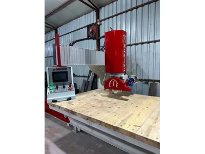 1700 mm PLC System Fully Automatic Tipping Wagon Marble Cutting Machine