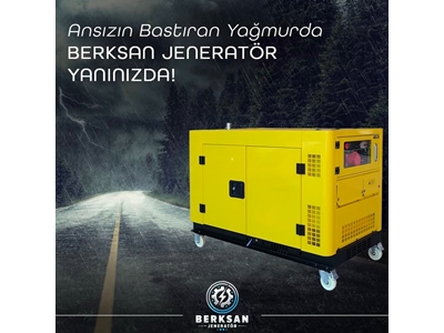 15 kVA Dizel Yandong Ses İzalasyon Kabinli Otomatik Jeneratör Seti - 12