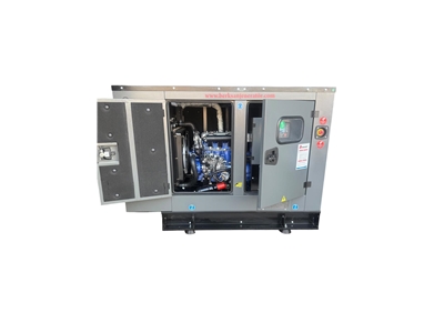 15 KVA Diesel Soundproof Enclosure Automatic Generator Set - 1