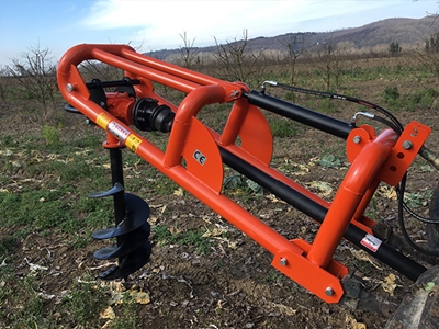 Piston Hydraulic Earth Auger - 1