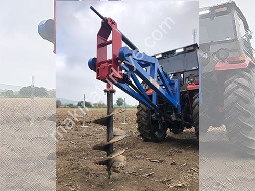 Heavy Type Spring Piston Earth Auger