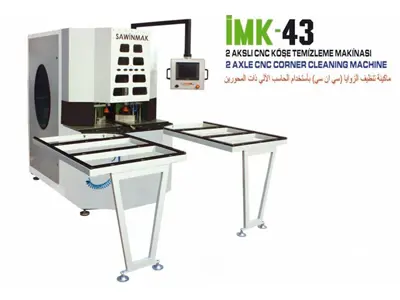 2-Axis CNC Corner Cleaning Machine