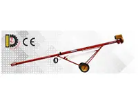 Schneckenförderer mit Elektromotorantrieb von 23 Tonnen/Stunde