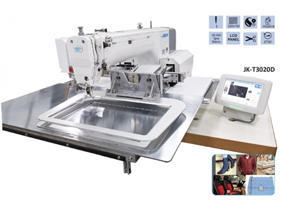 Jack Jk-T3020d Shape Sewing Machine (Processing) 300X200 - 0