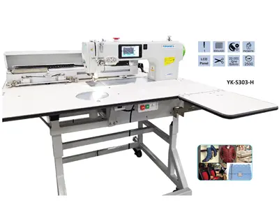 Yk-S303-H Shape Sewing Machine (Template Processing) 380X300 Thick