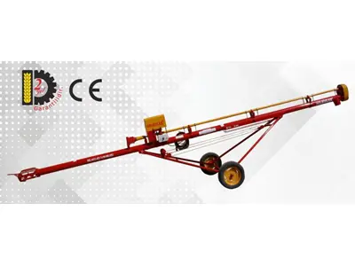 ⌀14 (6100mm) Electric Motor and Tail Shaft Driven Agricultural Spiral Conveyor