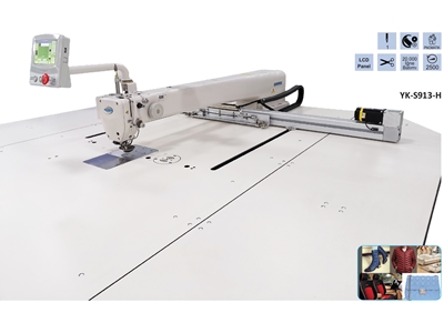 Yk-S913-H Shape Sewing Machine (Template Processing) 1300X850 Thick - 0