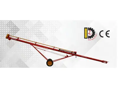 ⌀16.5 (8200mm) Tail Shaft Driven Agricultural Spiral Conveyor"