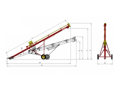  ⌀16.5/(12250mm) Elektrik Motoru Tahrikli Tarım Helezonu - 6