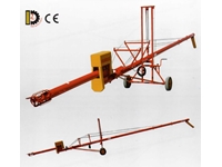  ⌀19.2/(15900mm) Dik Ayak Kademeli Elektrikli Motoru Tahrikli Tarım Helezonu