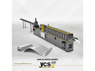YCLLAM-Ligne de profilage - roll forming machine-lame de rideau métallique