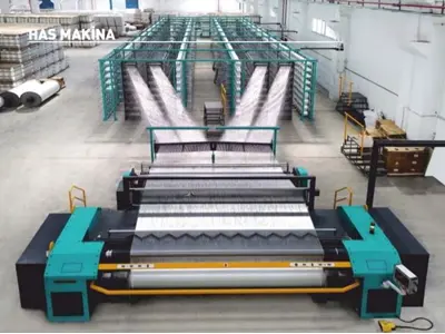 1000 mm Series Warping Machine for Weaving